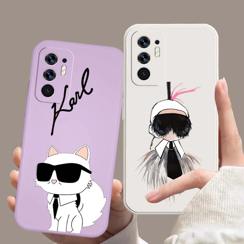 Cat Designer Signature para OPPO Reno 14 13 9 8 7 Z T SE Pro Lite Pro Plus 5G funda de teléfono de borde recto suave