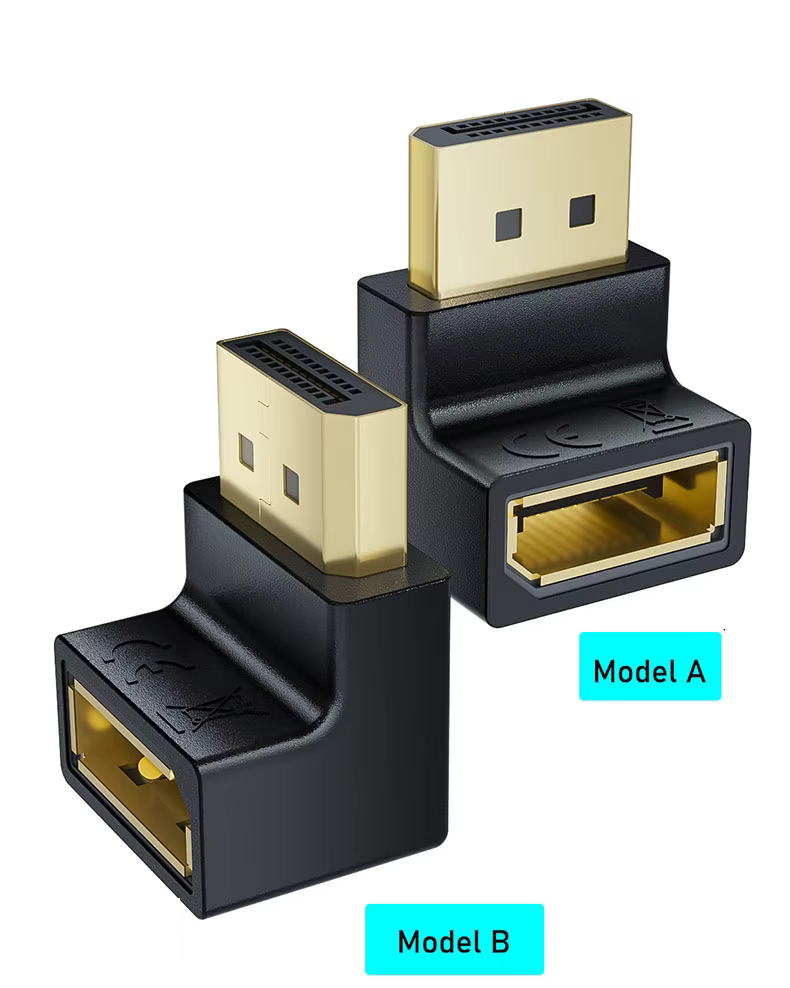 Adaptador DisplayPort 1.4 4K - Ángulo recto - imagen 5
