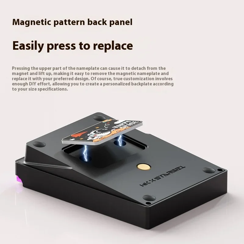 Kit de teclado Weikav Stars21 Plus, teclado mecánico inalámbrico Bluetooth de aluminio duradero de 3 modos, Kit de teclado numérico Rgb de intercambio en caliente - imagen 4