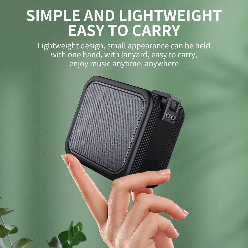 Mini altavoces Bluetooth, Woofer portátil para juegos, Golf al aire libre, succión magnética, Subwoofer impermeable para fiestas, sonido, teléfono móvil - imagen 4