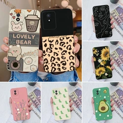 Funda de silicona líquida antideslizante para Vivo Y02, Y02A y Y02S
