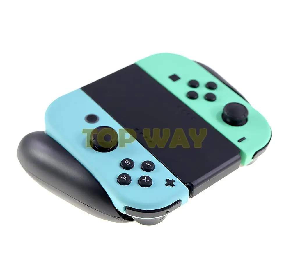 Mango de agarre para controlador de interruptor NS, soporte de Joystick para Nintendo Switch Joy Con con/sin función de carga, 1 ud. - imagen 2