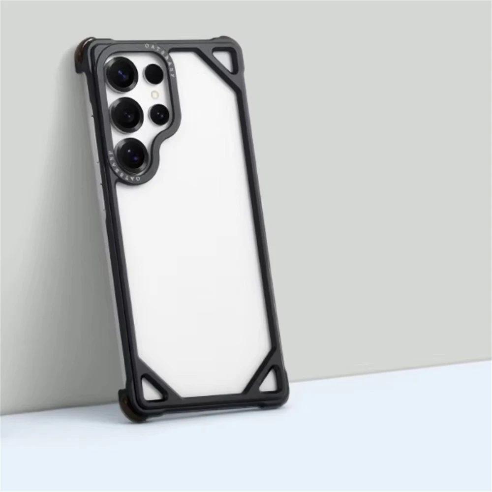 Funda de teléfono con marco de Metal para Samsung Galaxy S25 Ultra, aleación de aluminio de aviación, armadura de disipación de calor sin marco, cubierta a prueba de golpes - imagen 2