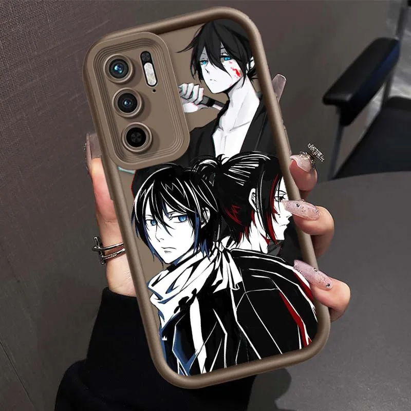 Funda de Anime Yato para Redmi Note 11 10 9 8 7 11S 11E 10T 10S 9S 11T Pro Plus 5G, funda de teléfono con escalera ocular - imagen 4