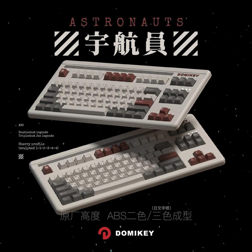 Domikey Keycaps ABS Perfil Cherry – Compatibles MX Switch - imagen 5