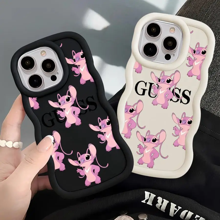 Funda de ángel bonito de Disney para Xiaomi Redmi Note 10s 9 10 11 12 Pro 10Lite 9s 8 14 13 14 Pro Plus TPU suave