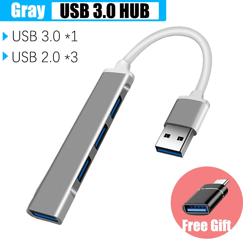 USB Gray-A