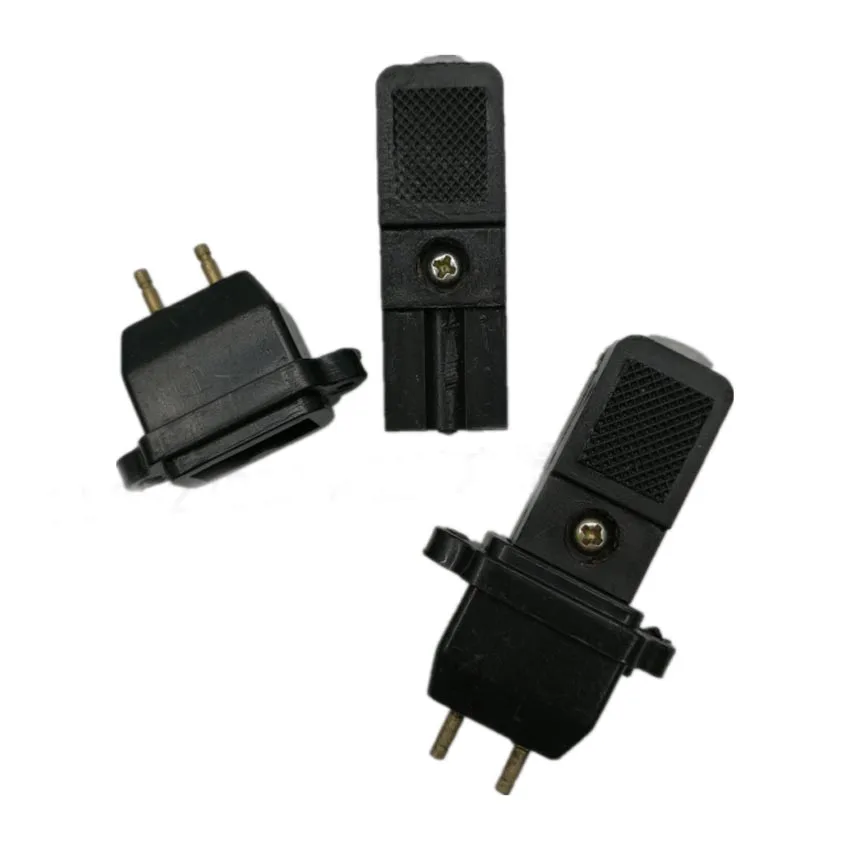 Conector de cable de toma de corriente CA, 5 piezas, 10A, 250VAC