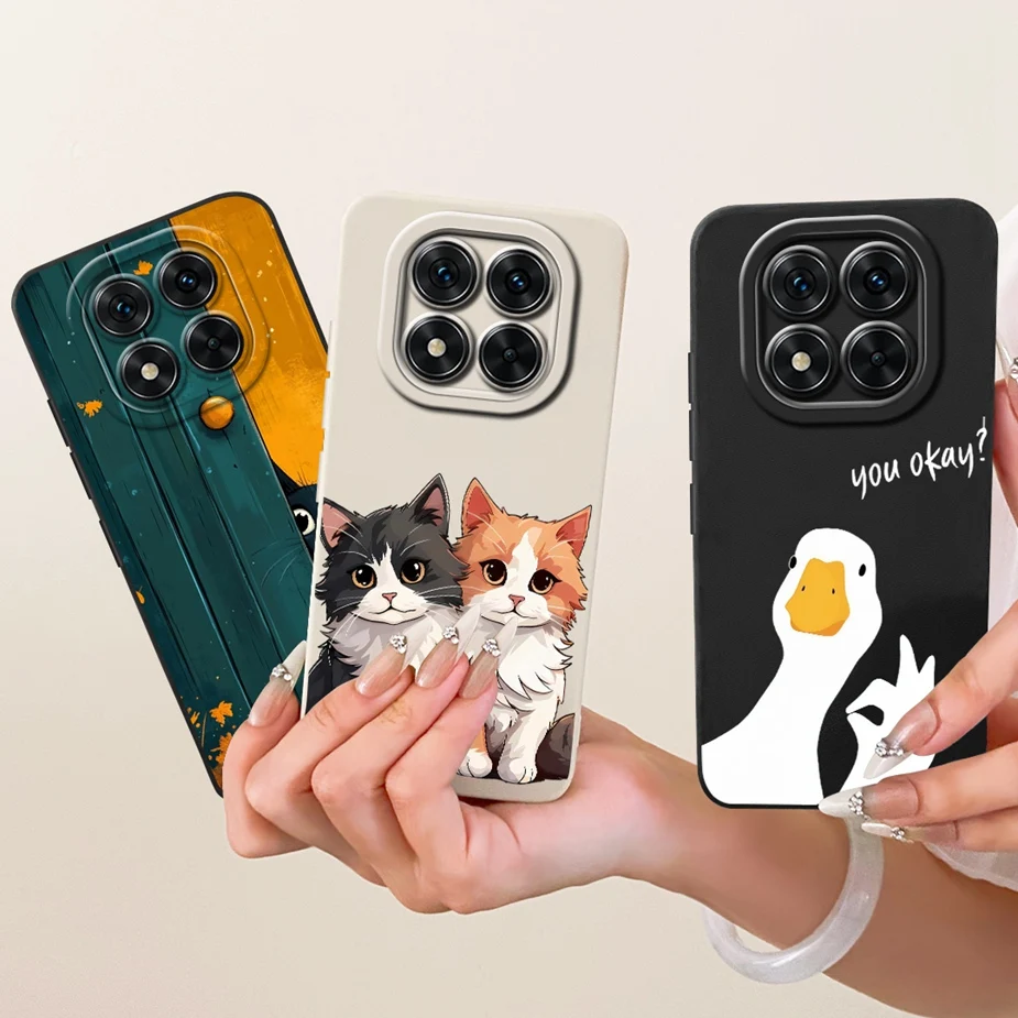 Para Xiaomi Redmi Note 14 Pro 4G funda bonita de dibujos animados pintada funda de silicona suave para Redmi Note 14 Pro Plus Note14 Pro 5G bolsas - imagen 5