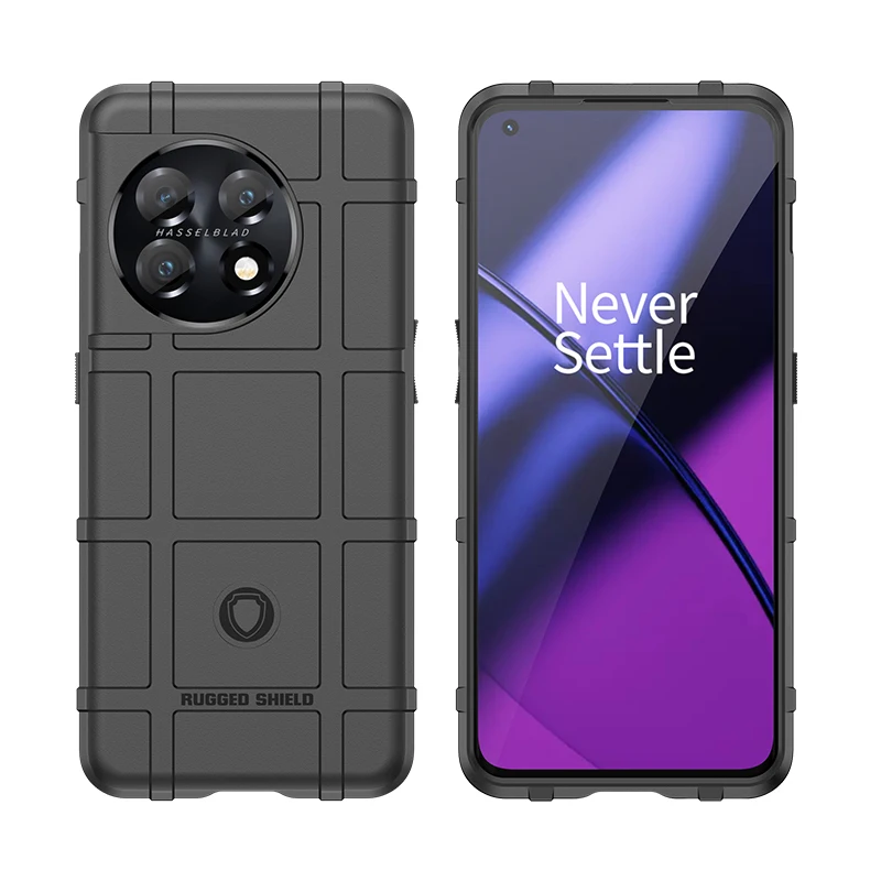 Funda dura de silicona para OnePlus 11, protector resistente a prueba de golpes, carcasa trasera protectora para OnePlus 10T 10 9 Pro 10R 9R - imagen 3