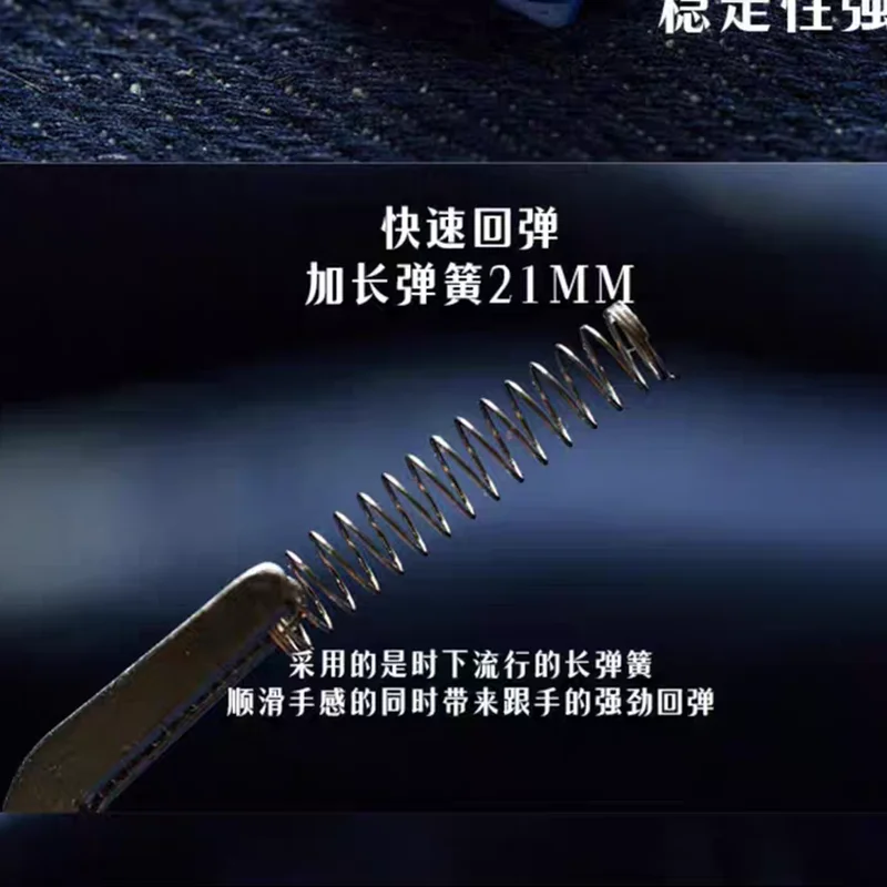 WINGTREE YUJING-interruptor lineal silencioso, 5 pines, 40gf, Teclado mecánico de intercambio en caliente, interruptores personalizados DIY, teclado para juegos, accesorios para PC - imagen 4