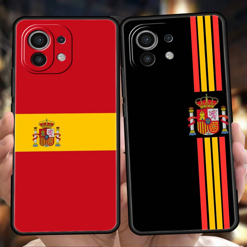 Funda de teléfono con bandera de toro de España para Xiaomi 15 14 13 12 Lite 14T 13T 12T Pro Poco X7 X6 X5 X4 X3 NFC F7 Ultra F6 Pro
