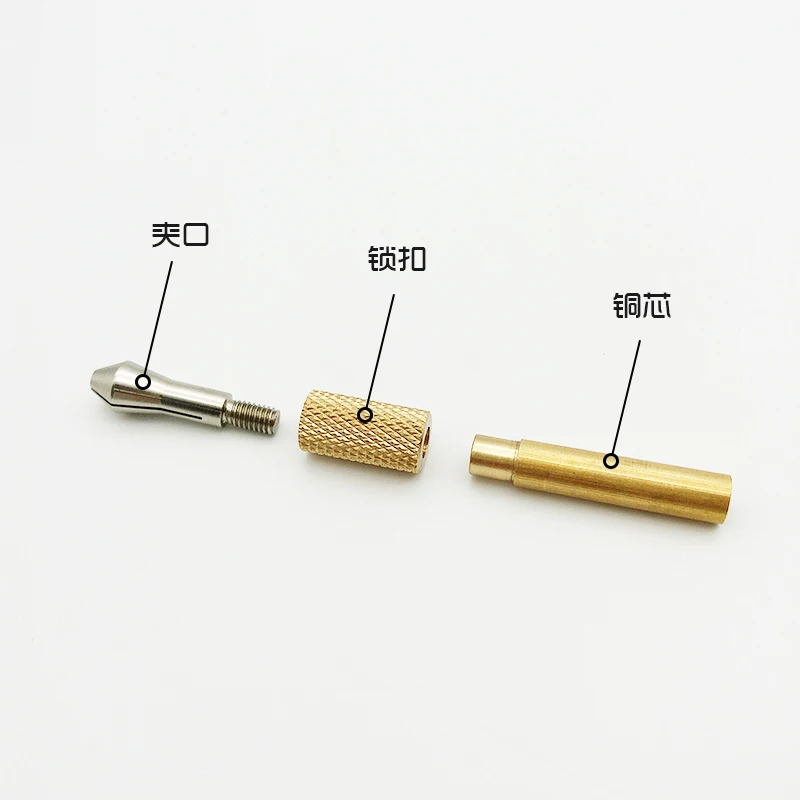 Hoja calefactora de hierro para soldar, herramientas de reparación de placa base IC con huella dactilar para teléfono móvil, pegamento de vidrio, Herramientas de limpieza, 936 - imagen 4