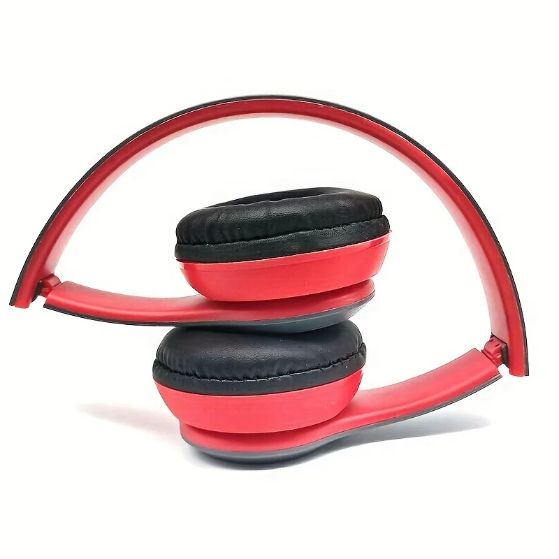 Auriculares inalámbricos Bluetooth 5,0, auriculares estéreo HIFI plegables con graves, casco para niño y niña, regalo con micrófono, adaptador USB para iPhone, juego de TV - imagen 5