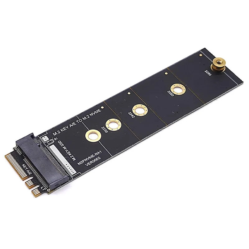 Ranura de llave inalámbrica M.2 A/E a llave M.2 M, adaptador compatible con Wifi y Bluetooth para puerto NVMe PCI Express SSD - imagen 2