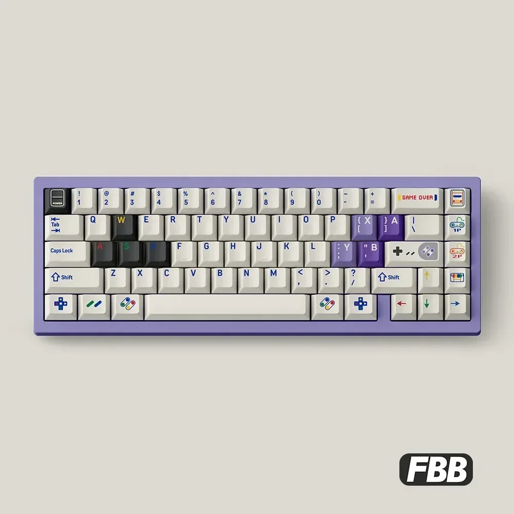 Juego de teclas originales FBB, 171 teclas PBT, 1,7mm, sublimación térmica, perfil de cereza, teclas personalizadas para accesorio de teclado mecánico - imagen 4