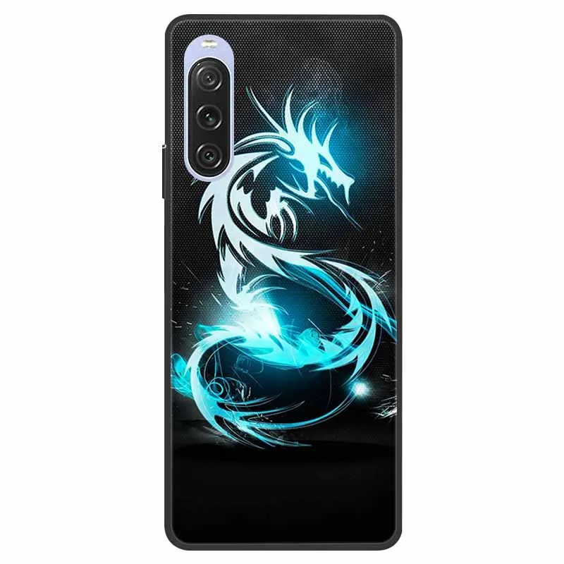 Para Sony Xperia 10 V 5G funda 6,5 ''funda trasera de silicona suave a prueba de golpes para Sony Xperia 10V fundas de teléfono Xperia10V 2023 Coque Cat - imagen 3