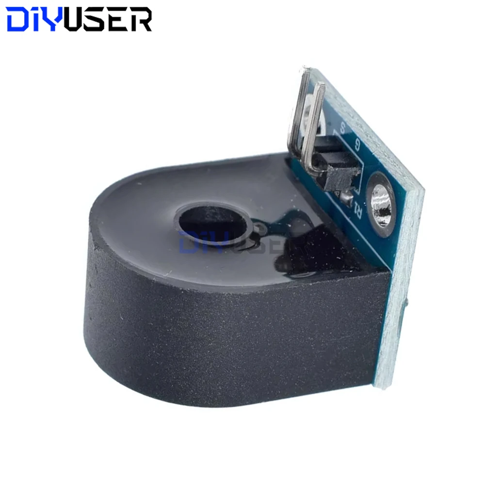 Placa de módulo de Sensor de transformador de corriente Micro CA monofásico de rango ZMCT103C 5A para Arduino 5A Max 3000V medida resina epoxi - imagen 2