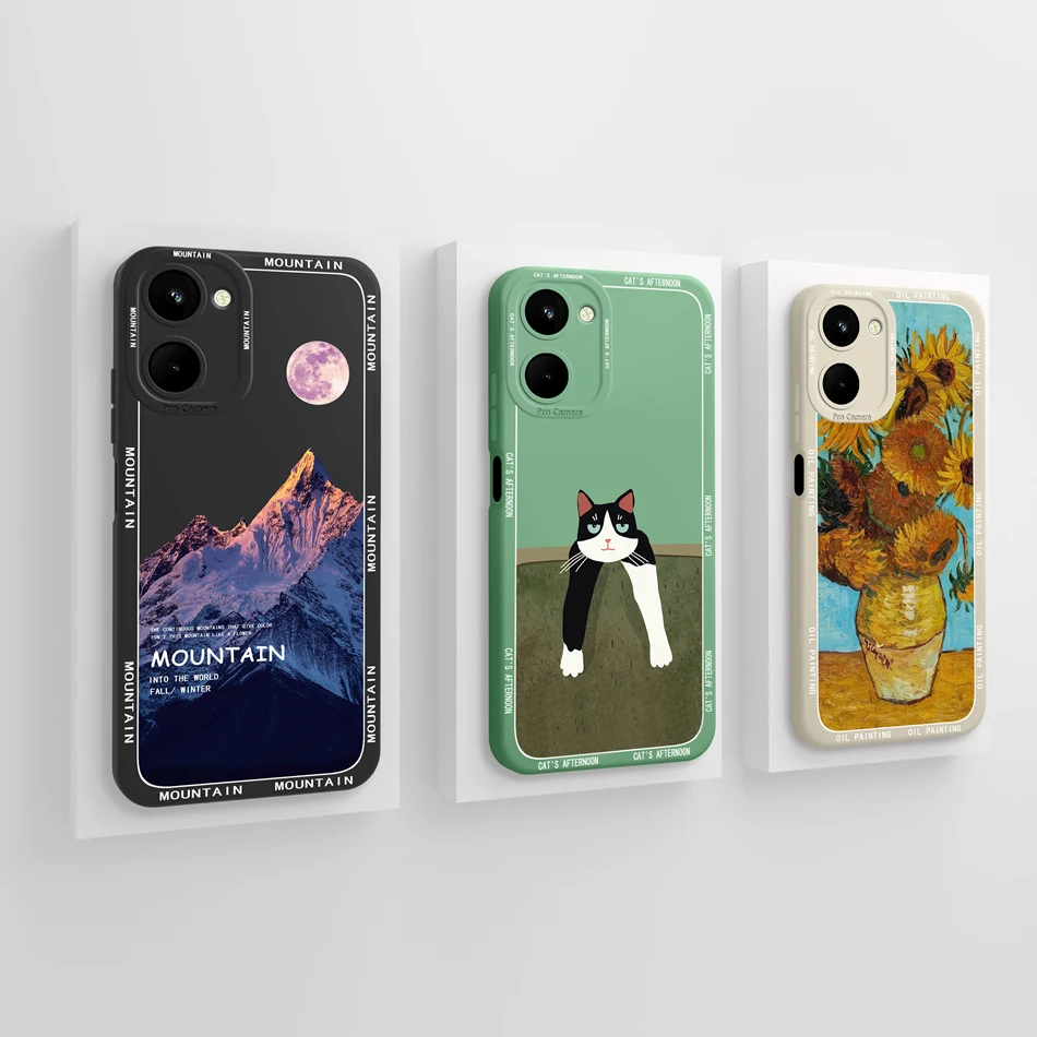 Funda de silicona líquida para Realme 10 Pro Plus, carcasa trasera avanzada para Realme10 4G 5G, Protector de teléfono de alta calidad - imagen 5