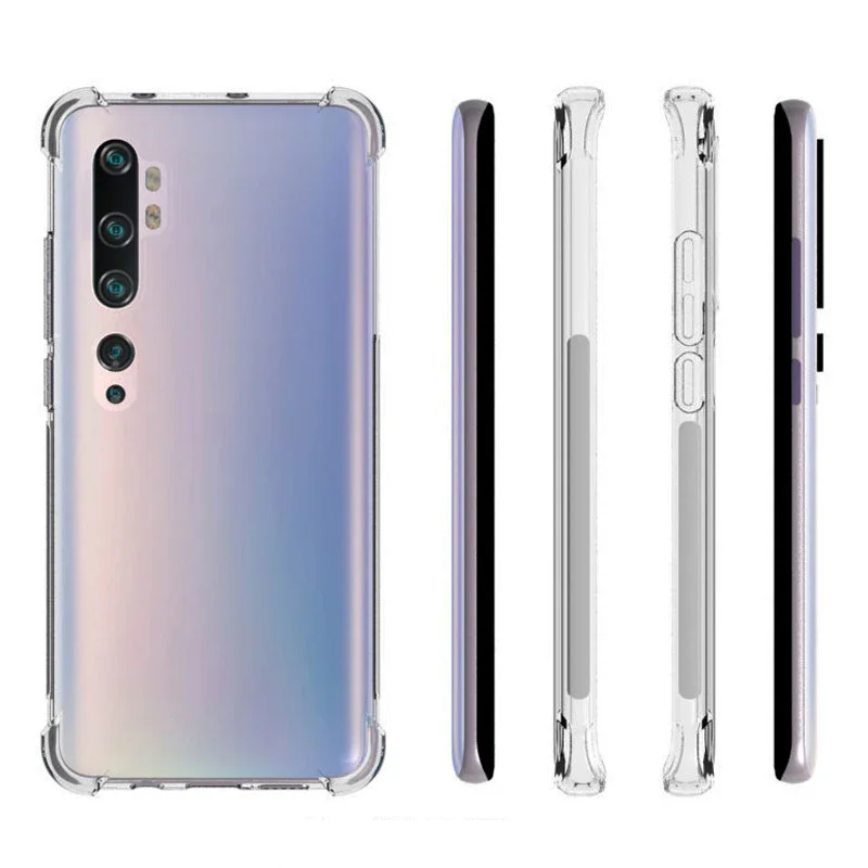 Funda transparente antigolpes para Xiaomi Mi 14, 13, 12, 12S, 11, 10T, Mix 2s Max, 3 Pro Lite, F3, Redmi Note 10, 9C, 9S