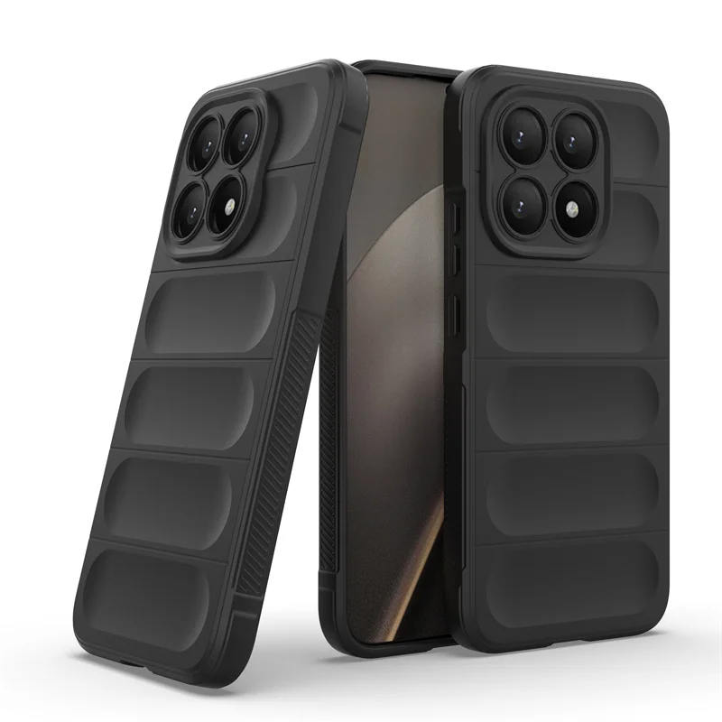 Funda de lujo para Xiaomi 15T, funda Xiaomi 15T Pro, Fundas Coque de silicona suave, parachoques trasero de TPU respetuoso con la piel, Xiaomi 15T Pro - imagen 2