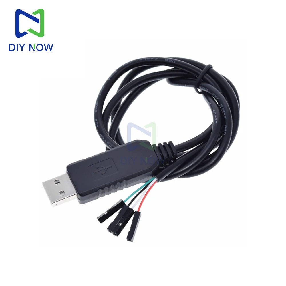 Cable de descarga CH340G USB 2,0 a adaptador serie TTL Cable de descarga para Arduino Raspberry Pi Windows 10/Mac OS X/Linux Cable de 1M - imagen 3