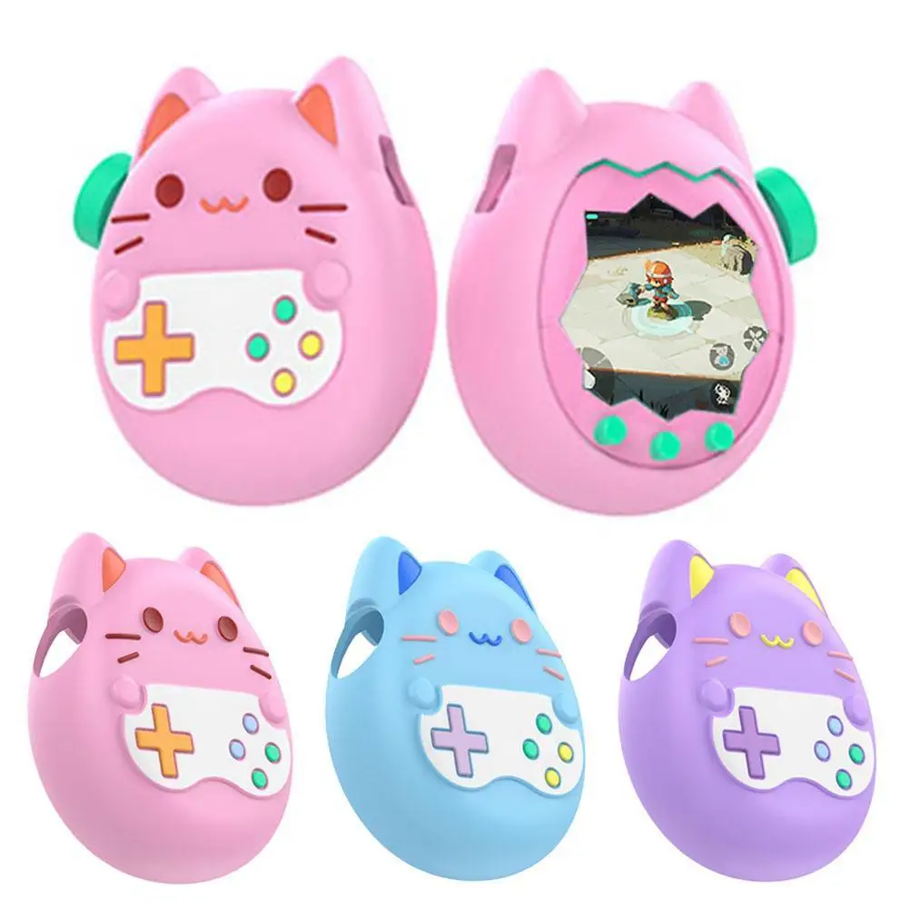 Funda protectora de silicona para consola de juegos Tamagotchi Paradise, anticaída, resistente al agua, carcasa suave, accesorio electrónico para equipo de mascotas - imagen 2