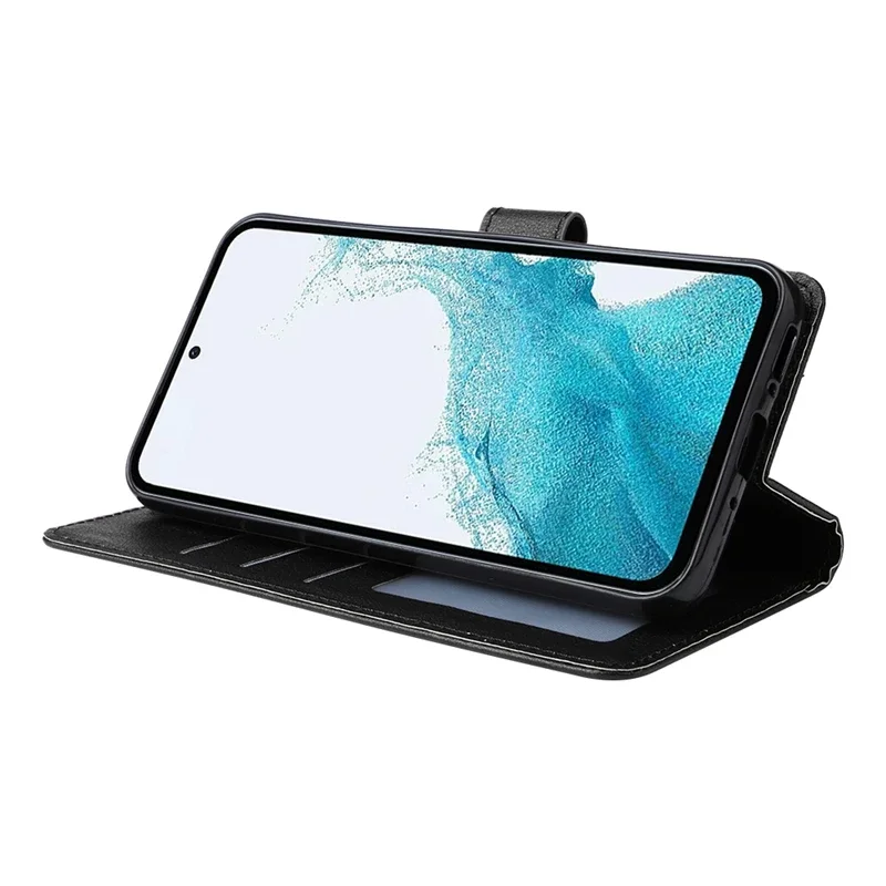 Funda de cuero sFor Samsung Galaxy S24 FE para Coque Samsung S24 FE S24FE SM-S721B S721U Funda clásica tipo billetera para teléfono Funda - imagen 5