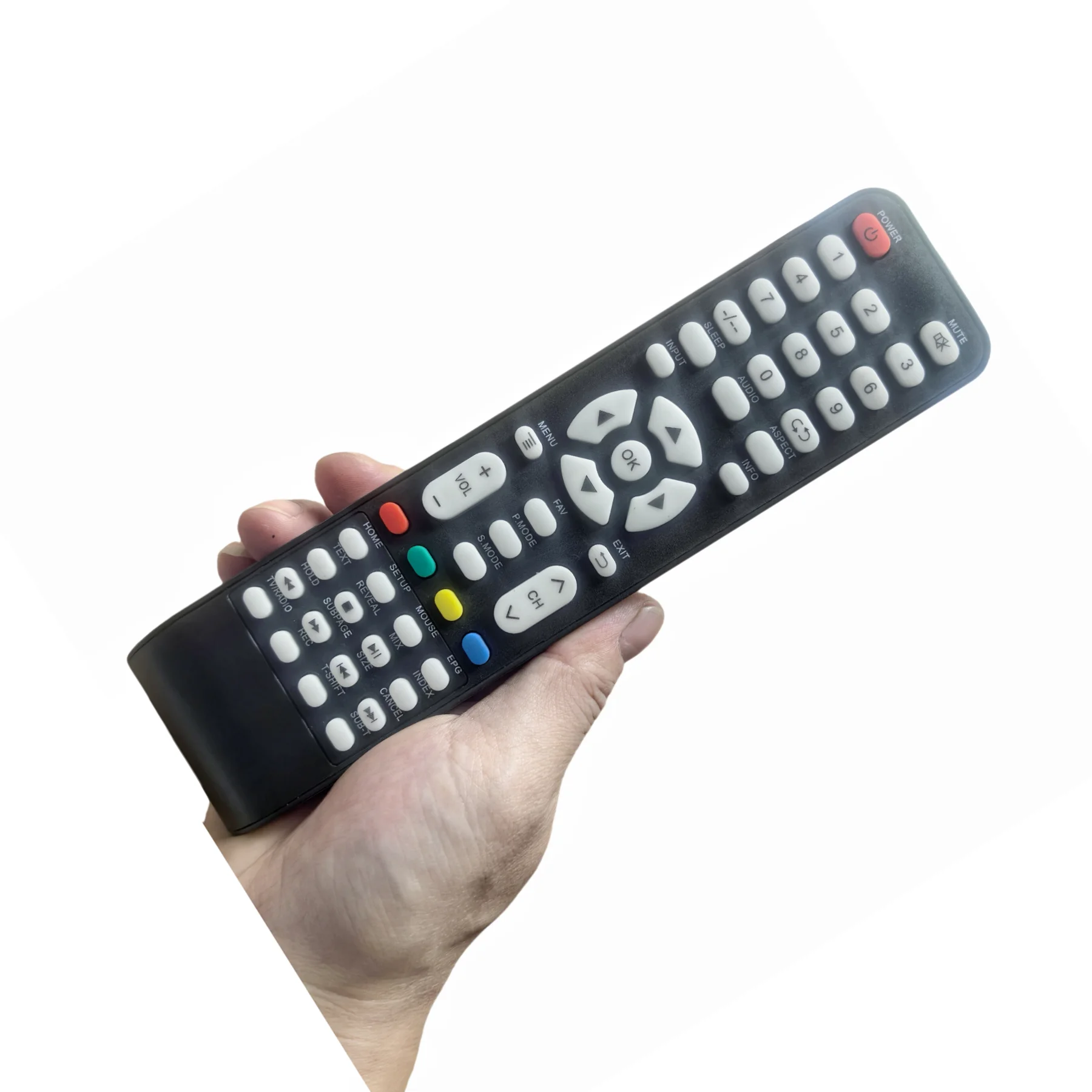 Nuevo mando a distancia de repuesto para televisor HDTV LED LCD inteligente Peerless RC057A NE-65FL