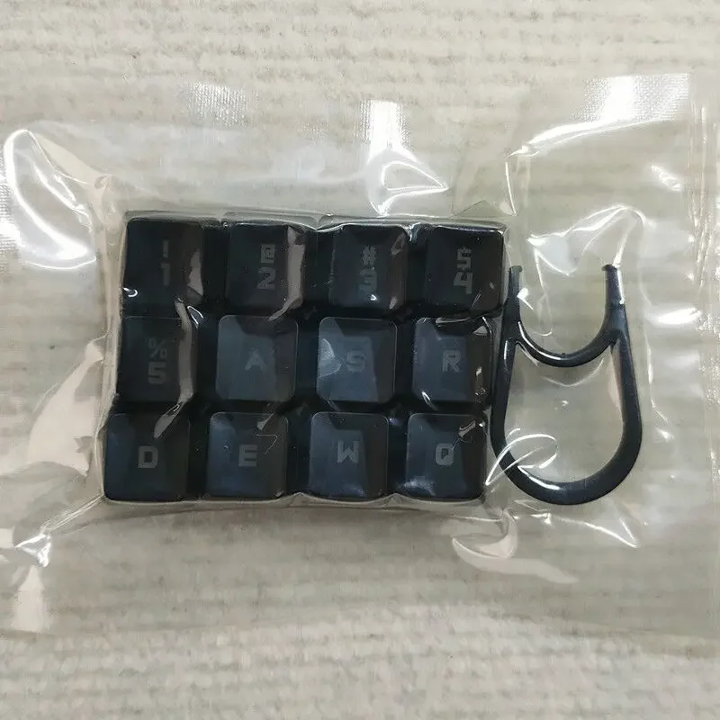 Teclado mecánico de 12 teclas, teclas cóncavas convexas para Logitech G413 G910 G810 G310 G613 K840 Omron axis - imagen 2