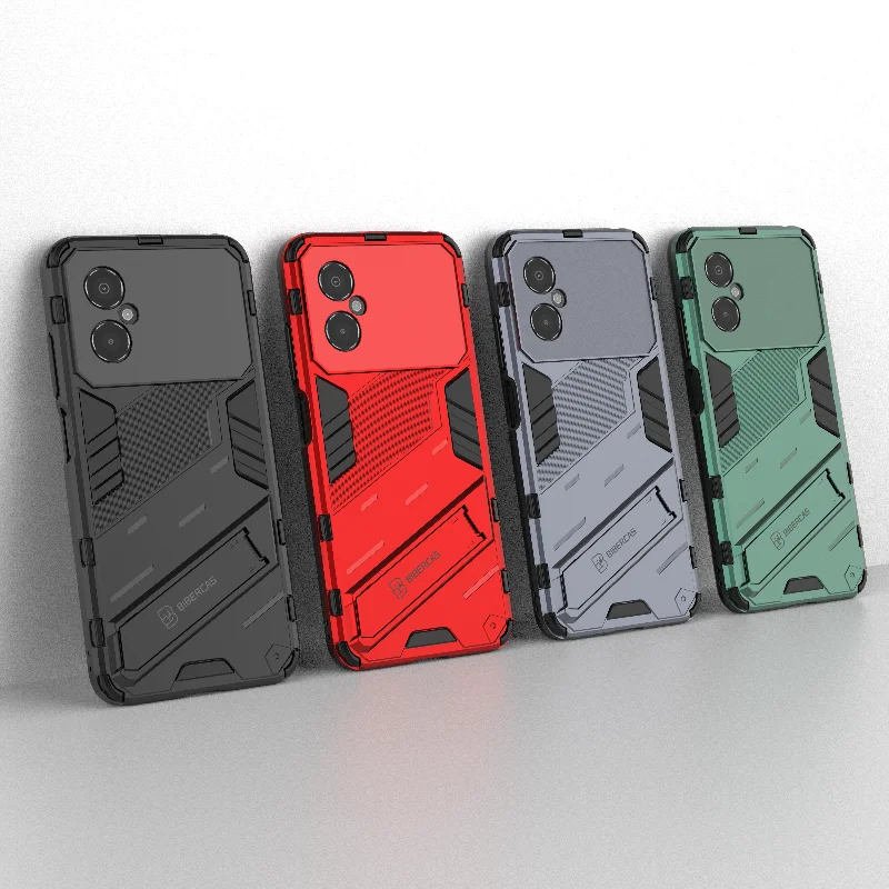 Funda para Xiaomi Poco M4 5G, cubierta protectora a prueba de golpes, parachoques trasero, 5G - imagen 2
