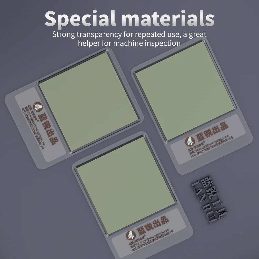 Tarjeta magnética Lanrui P1 para reparación de teléfonos móviles, prueba no destructiva, área de carga ilimitada, herramienta de detección magnética Visible - imagen 5