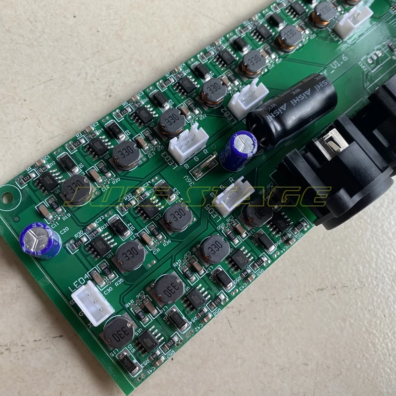 Placa base de pantalla principal de luz estroboscópica de escenario modelo antiguo para equipos de iluminación - imagen 3