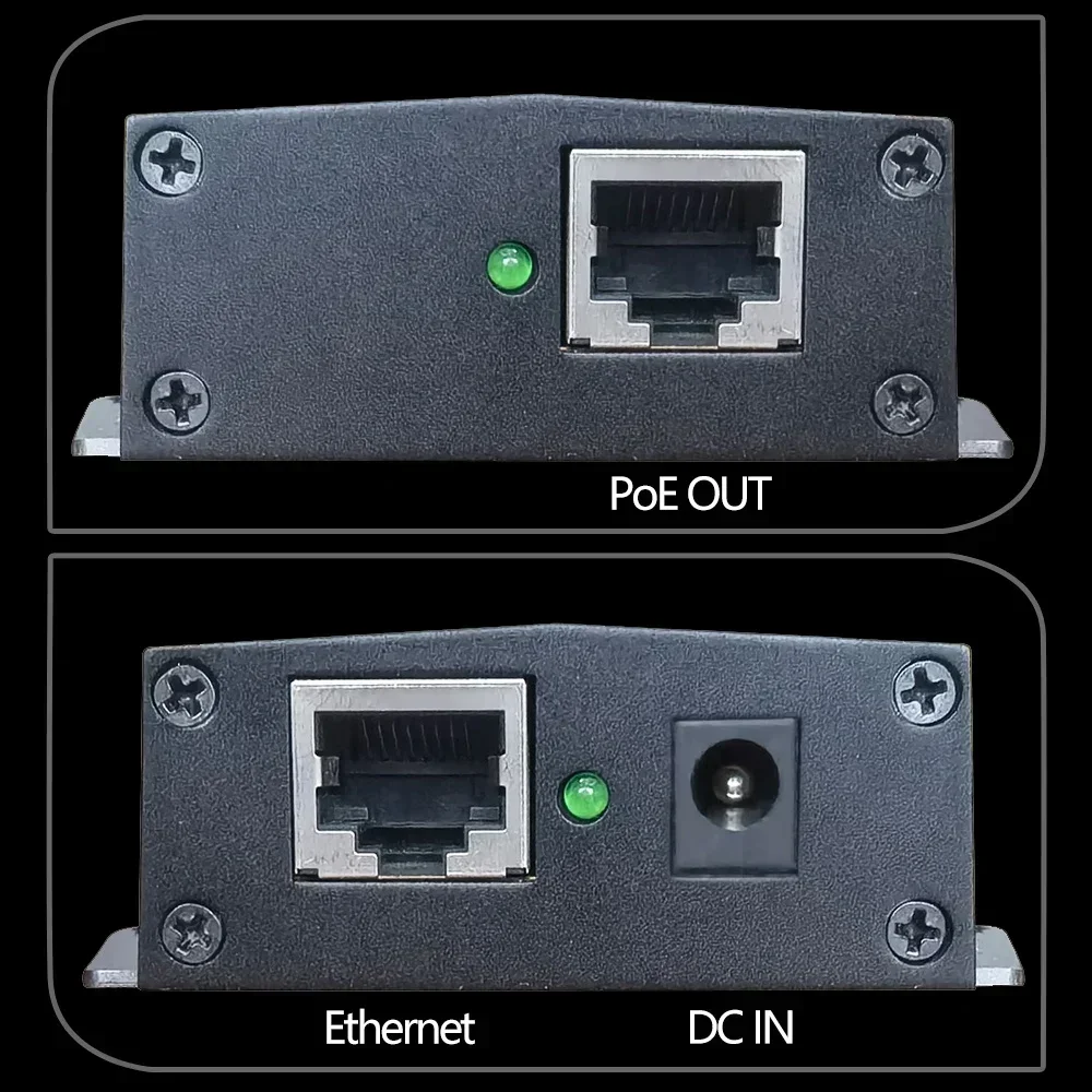EWIND-inyector Gigabit POE de 10/100/1000Mbps, fuente de alimentación de puerto único Compatible con IEEE802.3af/at/BT, salida de dispositivo POE de 44V-57V - imagen 2