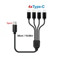 C to 4xtype-C 50cm