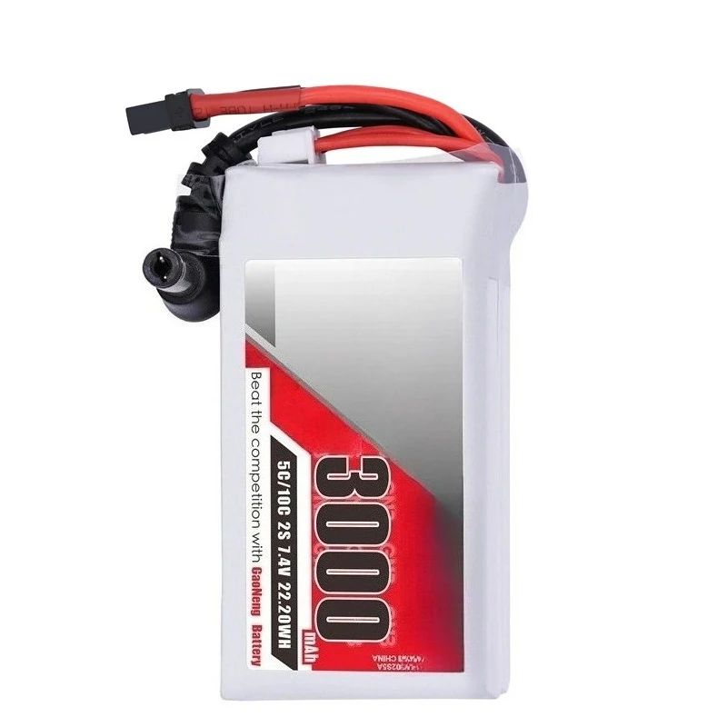 Para gafas Fatshark Dominator Skyzone Aomway FPV gafas RC Drone GNB 2S 7,4 V batería Lipo 3000MAH 5C/10C - imagen 2