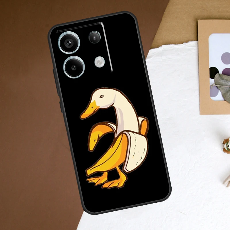 Memes dibujos animados divertido plátano funda de teléfono para Redmi Note 12 13 Pro Plus 9 10 11 Pro 9S 10S 11S 12S Redmi 10C 12C 13C - imagen 4