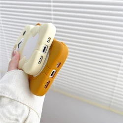 Funda Silicona iPhone Rilakkuma – Diseño Oso Protector Suave