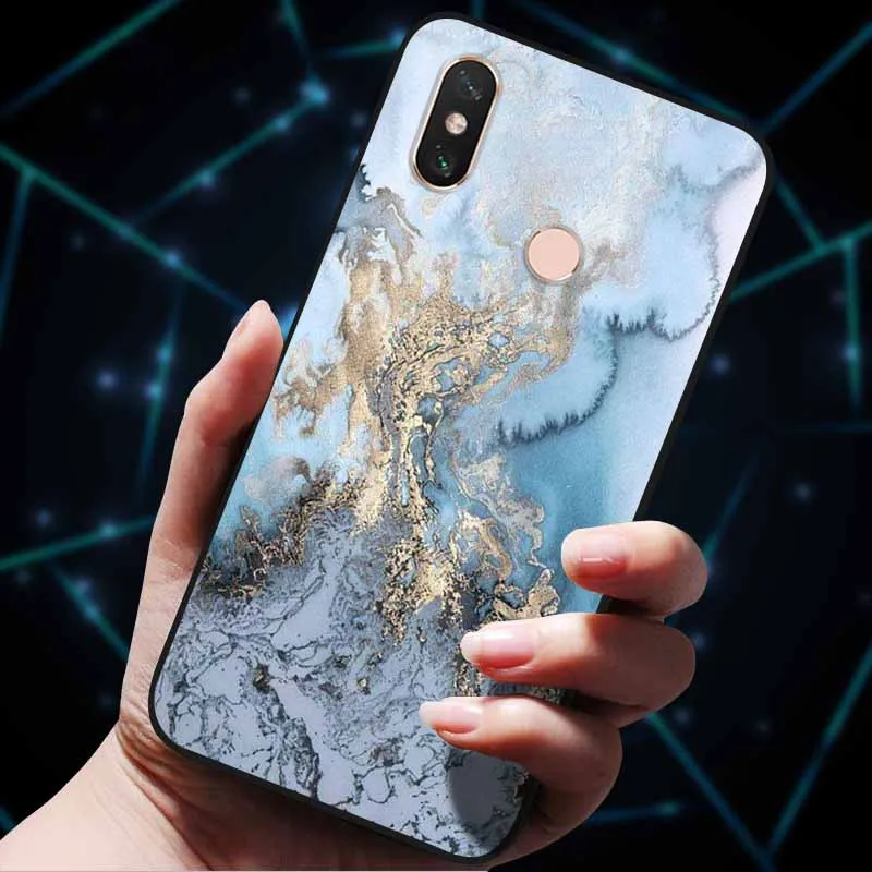 Para Xiaomi Mi Max3 funda Mix 2S Mix3 mármol suave TPU silicona a prueba de golpes fundas de teléfono para Xiaomi Mi Mix 3 funda Mix2S Coque Fundas - imagen 3