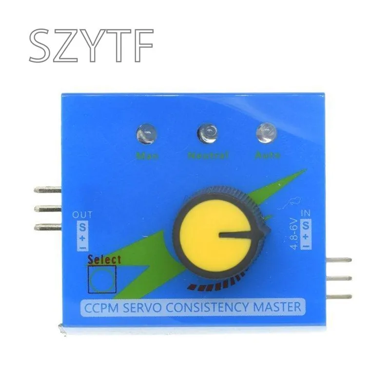 Multi Servo Tester 3CH ECS, control de velocidad de consistencia, canales de potencia, CCPM, medidor CCMP para Dron Rc, coche, barco, modelos de avión - imagen 3