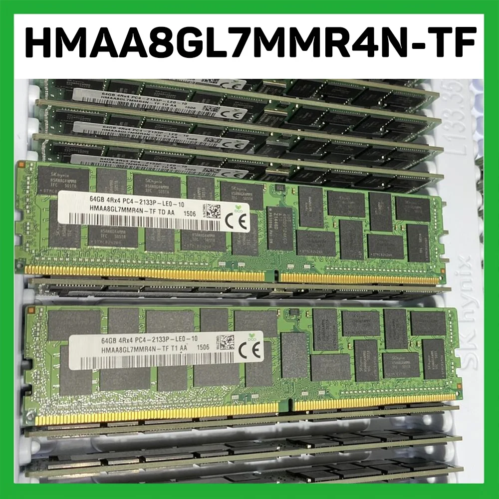 Piezas para SK Hynix, memoria RAM de 64GB, 64GB, 4DRX4, PC4-2133P-L, DDR4, 2133 HMAA8GL7MMR4N-TF, 1 unidad - imagen 2