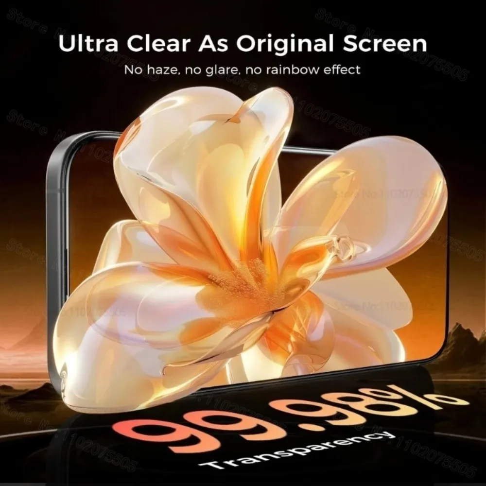 3 uds HD duradero fácil de instalar Protector de pantalla para IPhone 17 Promax 16 15 Promax 14 Plus Air 11 12 Mini 13 Pro vidrio templado - imagen 3