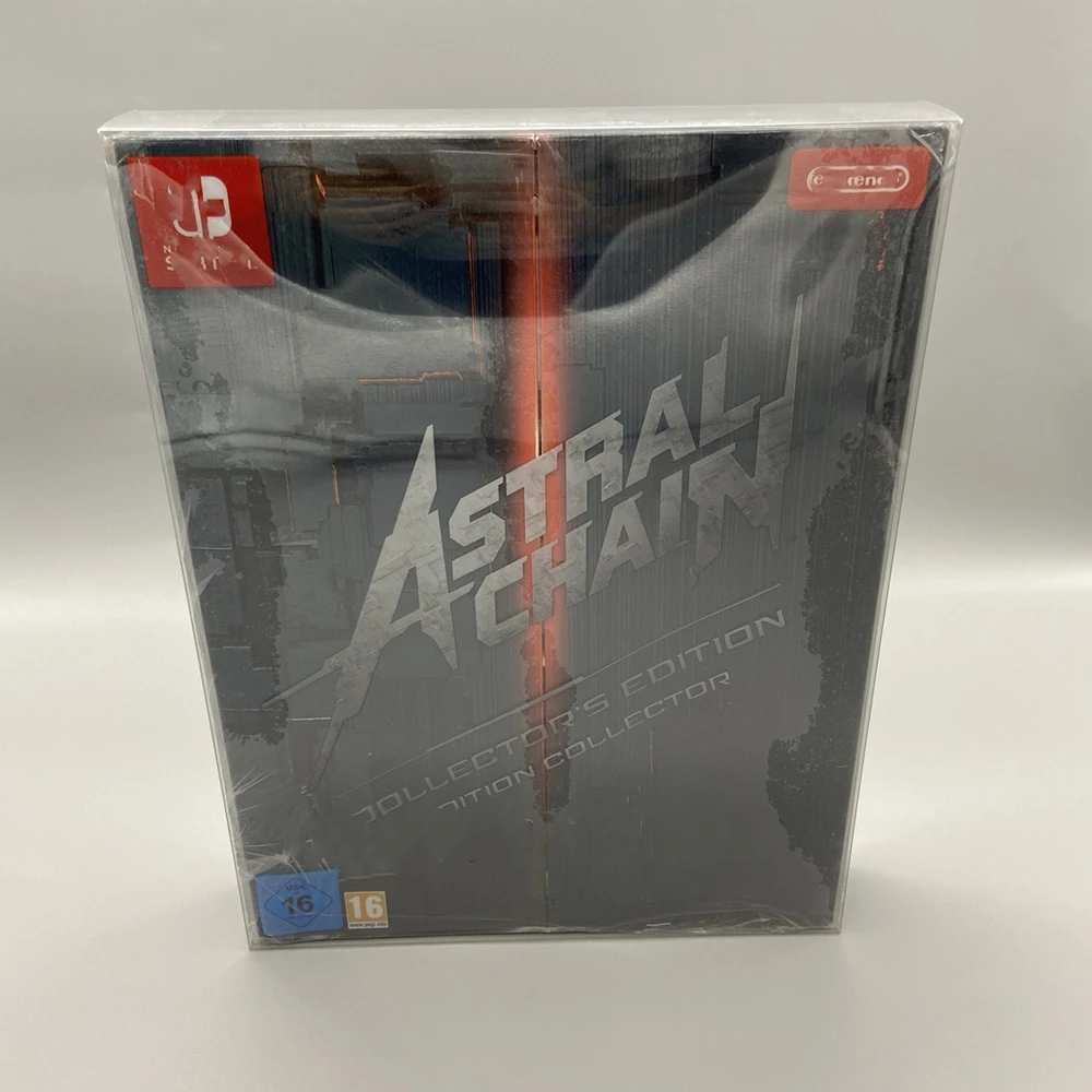 Protector de caja transparente para cadena Astral, estuche de exhibición transparente para Nintendo Switch NS - imagen 2