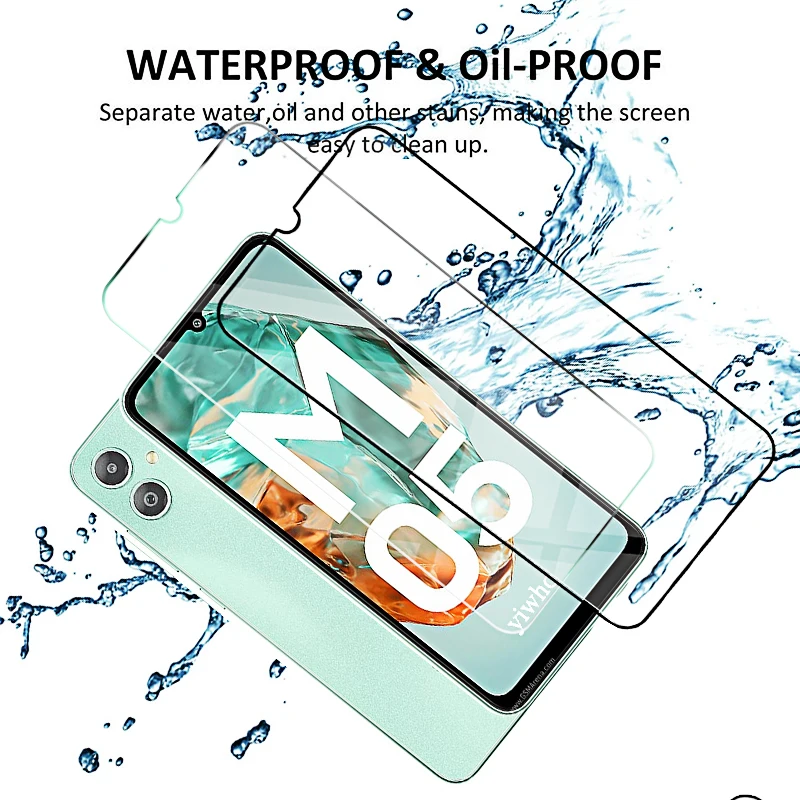 4-1 Uds vidrio templado para Samsung M05 M35 M55 M15 A55 A35 A25 A15 5G 4G Protector de pantalla película frontal protectora para Galaxy - imagen 5