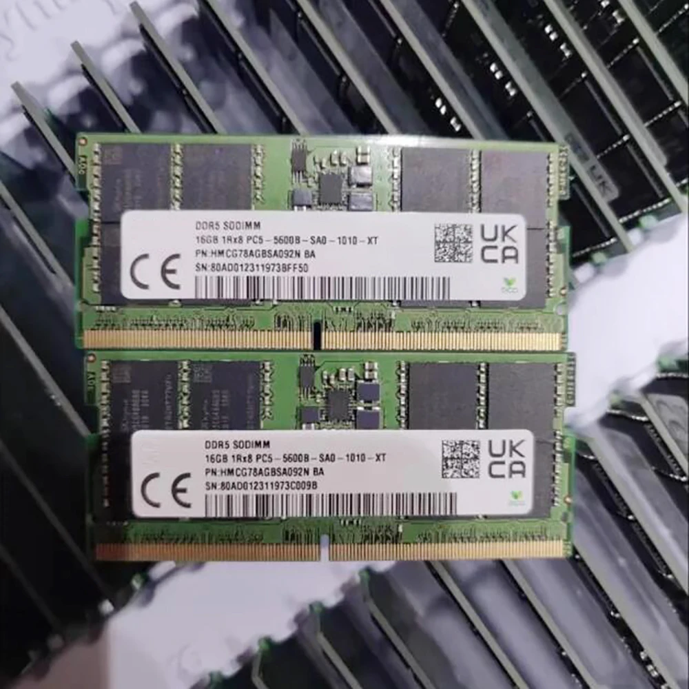 1 Uds RAM 16GB HMCG78AGBSA092N 16G 1RX8 DDR5 5600B memoria para portátil - imagen 4