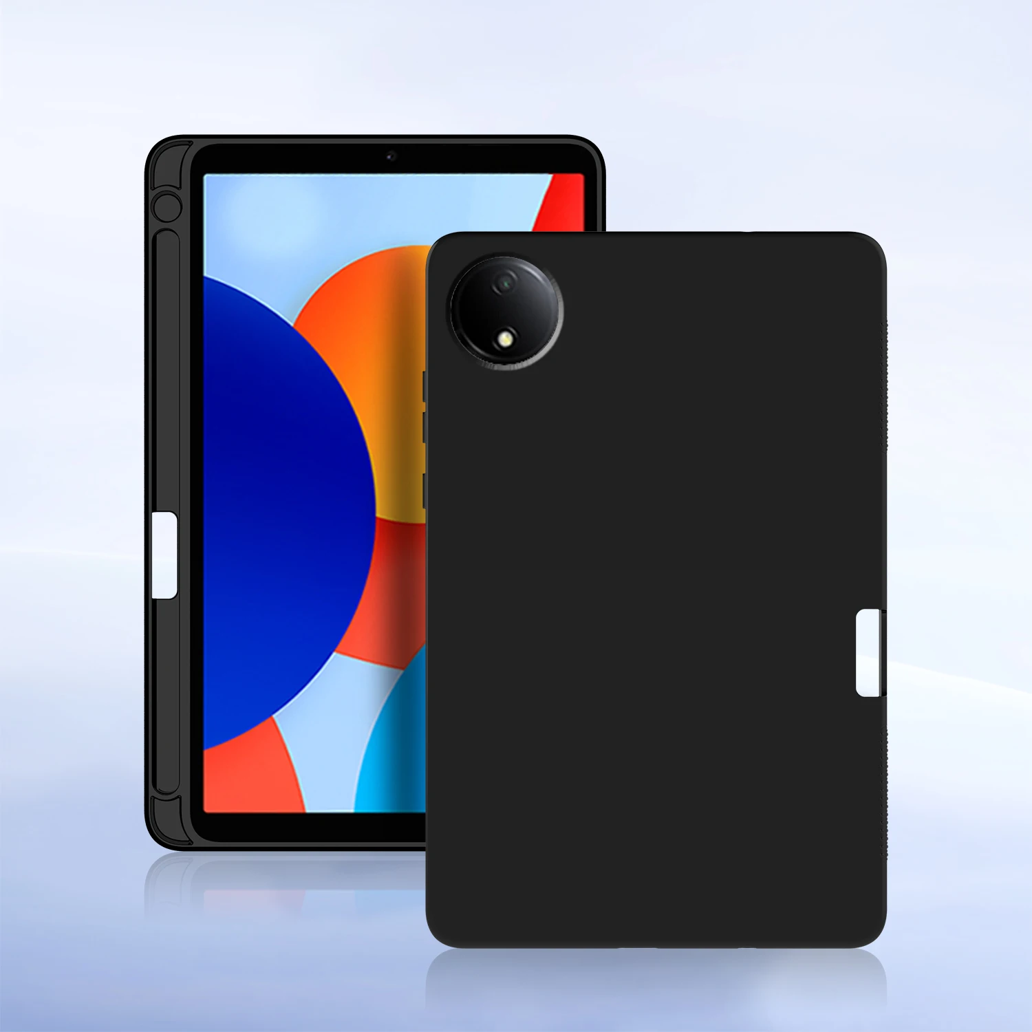 HUWEI para Redmi Pad SE 8,7 funda con portalápices carcasa suave de TPU para Xiaomi Redmi Pad SE PadSE 8,7 8 7 pulgadas 4G Tablet cubierta - imagen 5
