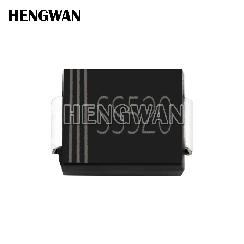 20 piezas diodo rectificador SMC Schottky SS320 SS52 SS54 SS56 SS34 SS36 SS310 SS315 SS58 SS510 SS515 SS520 SS10100 DO-214AB - imagen 4