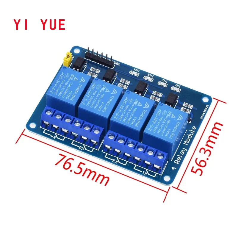 Módulo de relé de 1, 2, 4 y 8 canales, 5V, 12V, Escudo de placa con optoacoplador, soporte de disparador de nivel alto y bajo para Arduino - imagen 3