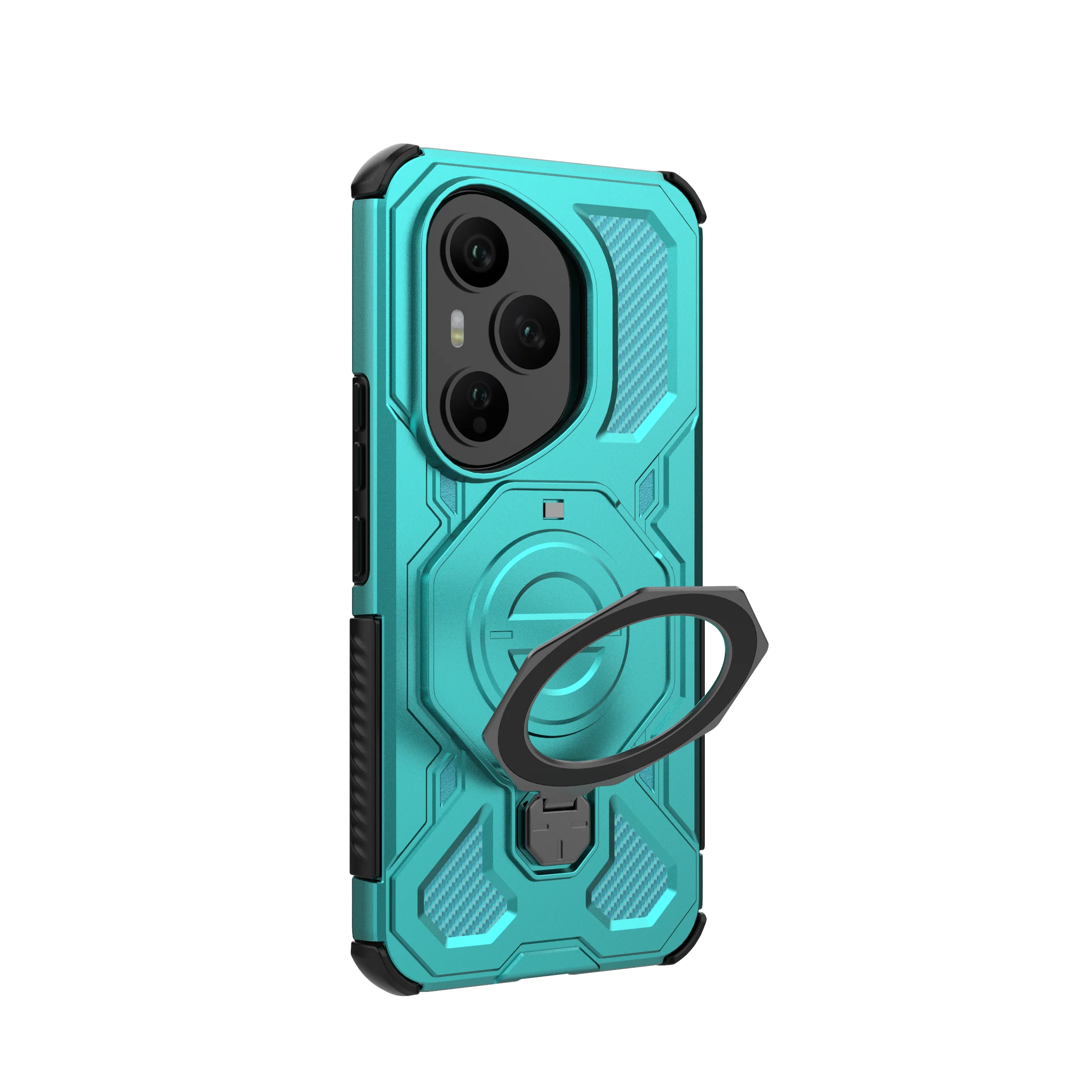 Funda con soporte para Magsafe, carga inalámbrica magnética, armadura de plástico duro, cubierta a prueba de golpes para Honor 400 Pro 400Pro Global - imagen 5