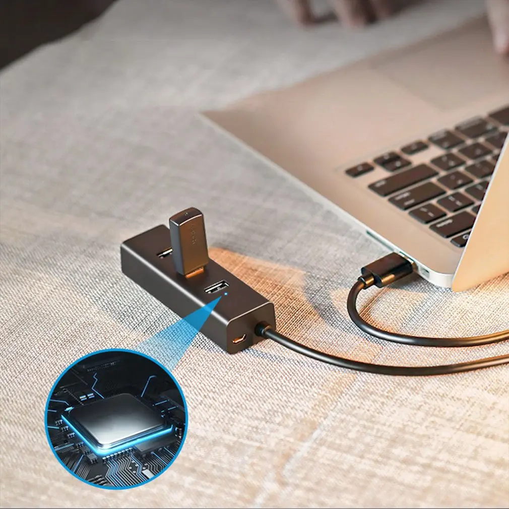 0,3/1,2/1,5 M USB 2,0 HUB fuente de alimentación HUB adaptador USB para PC portátil accesorios de ordenador divisor USB adaptador USB 2,0 al por mayor - imagen 3